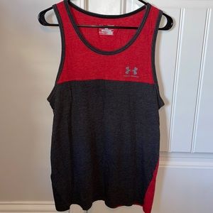 Under Armour Heat Gear Loose Fit Men’s Medium Two-tone Tank